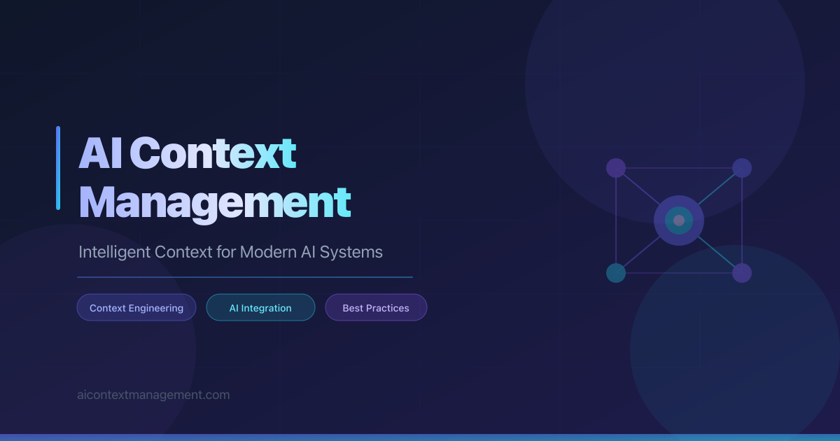 AI Context Management Tutorials: MCP Servers, RAG, Context Windows ...